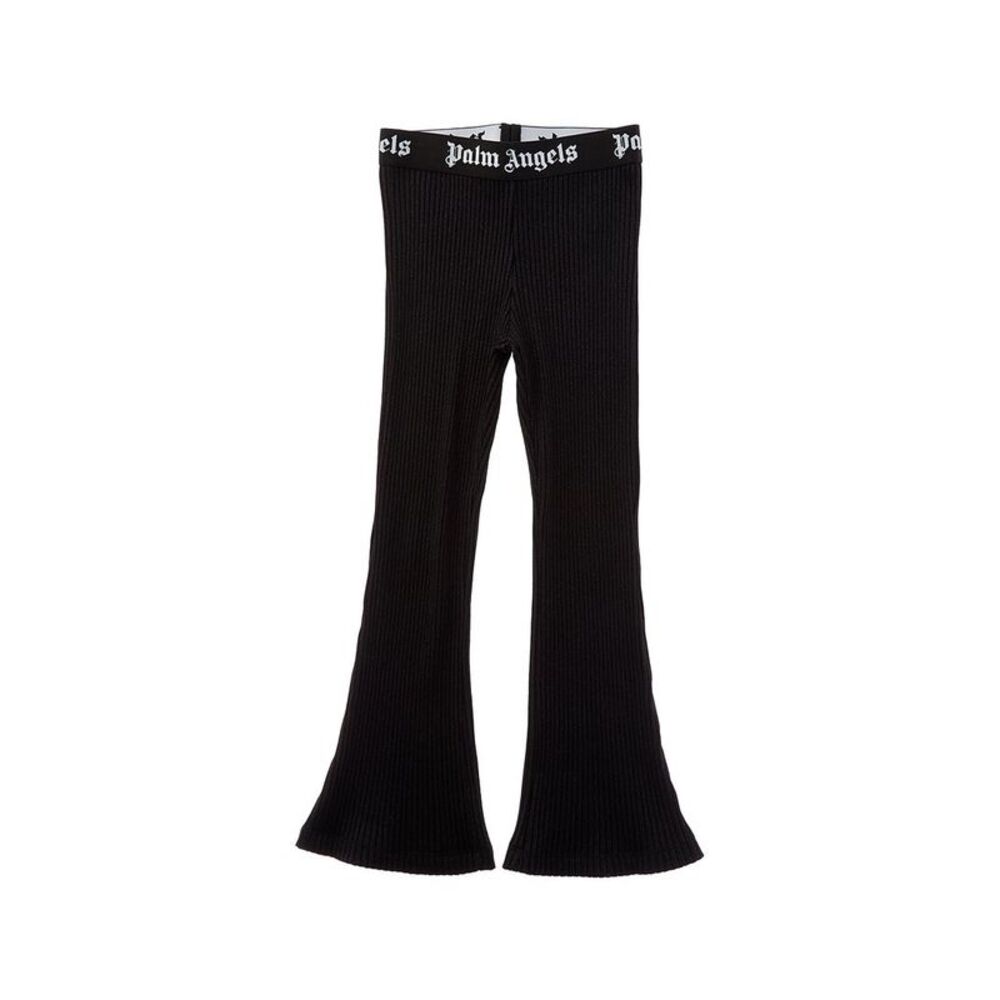 Palm Angels Girls  Knit Pant, Black
